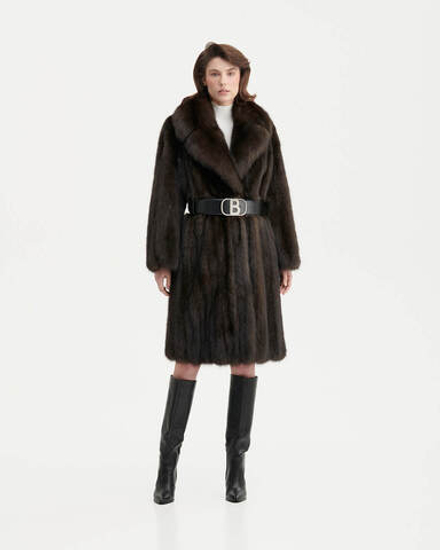 Шуба из меха соболя