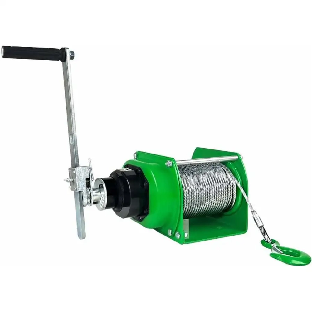 Лебедка ручная усиленная JHW 2т канат 40м HITCH SZ086887