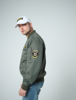 Купить бомбер мужской провинция хаки