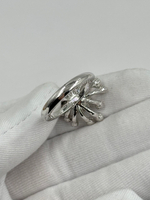 Кольцо с кристаллами