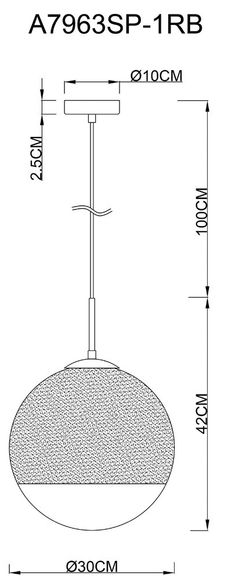 Подвесной светильник Arte Lamp