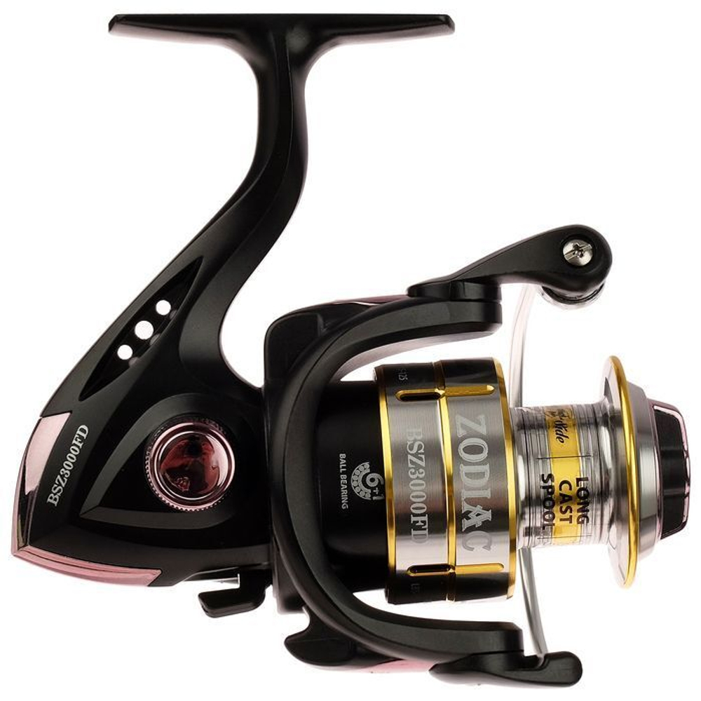 Катушка для рыбалки безынерционная Black Side Zodiac FD (6+1 подш.)
