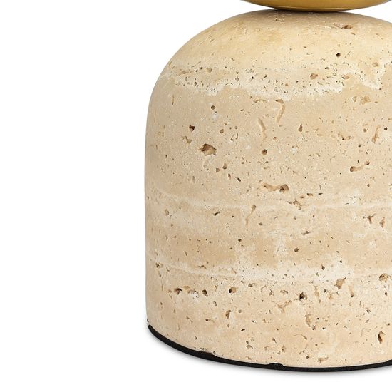 SL1191.704.01 Прикроватная лампа ST-Luce травертиновый/белый G9 LED 1*5W NEBULA