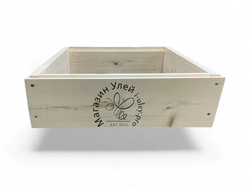 Улей 12 рамочный 1 корпус + 2 магазина (сетчатое дно) комплект