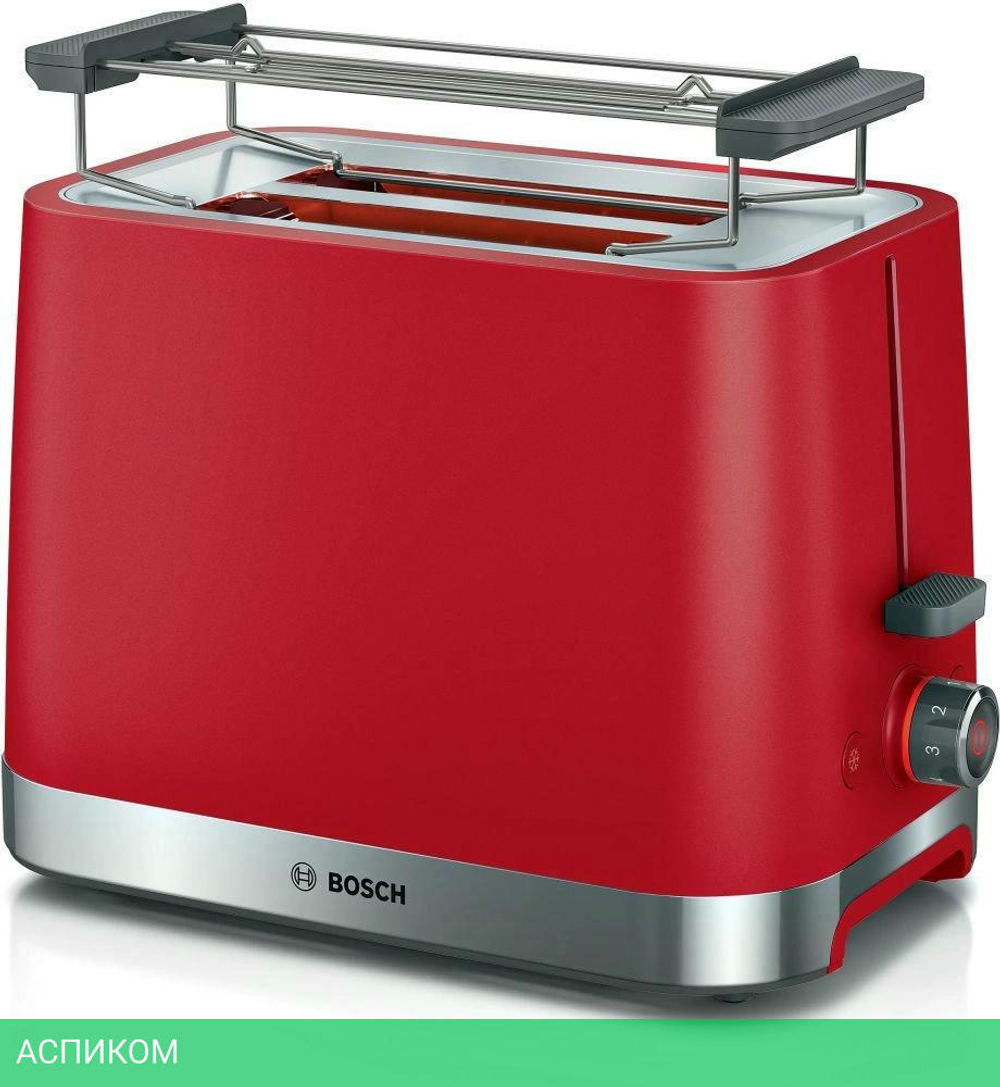 Тостер Bosch TAT4M224 красный