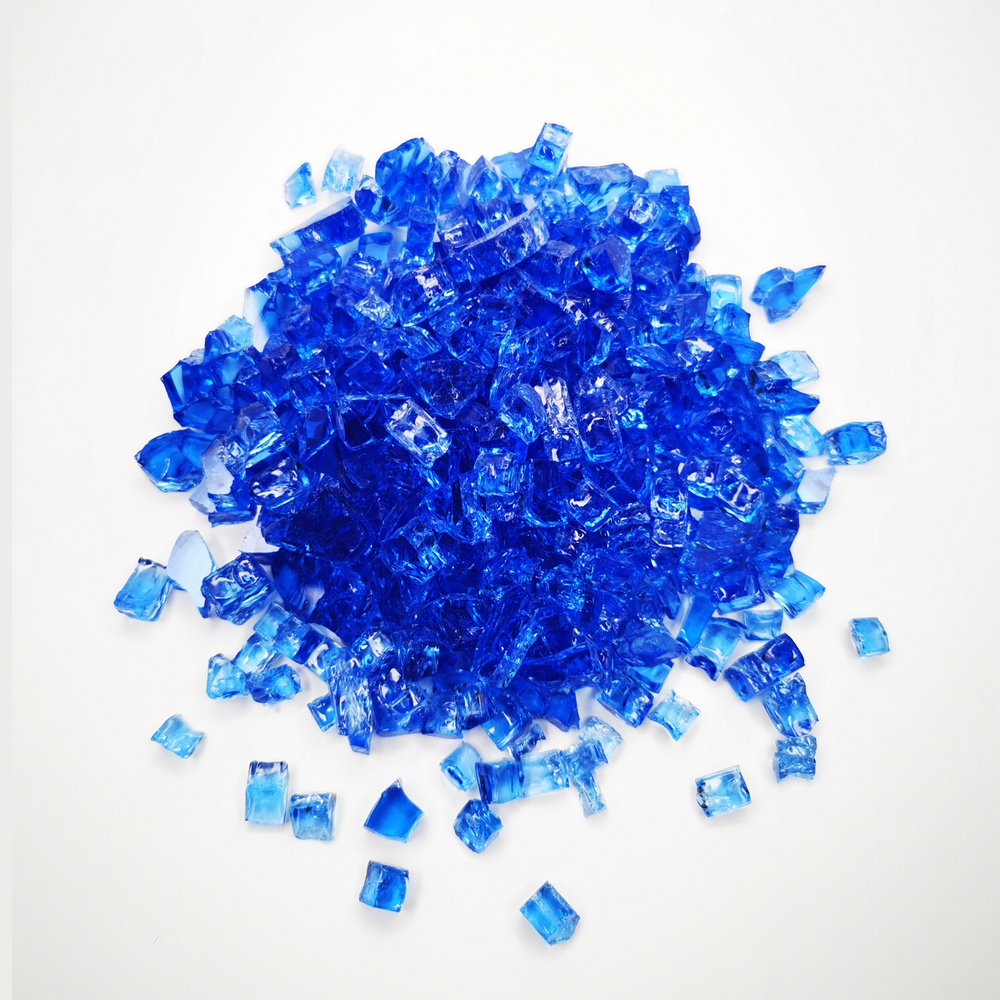 Стеклянная крошка Ice Glass,Ultramarine, 500гр