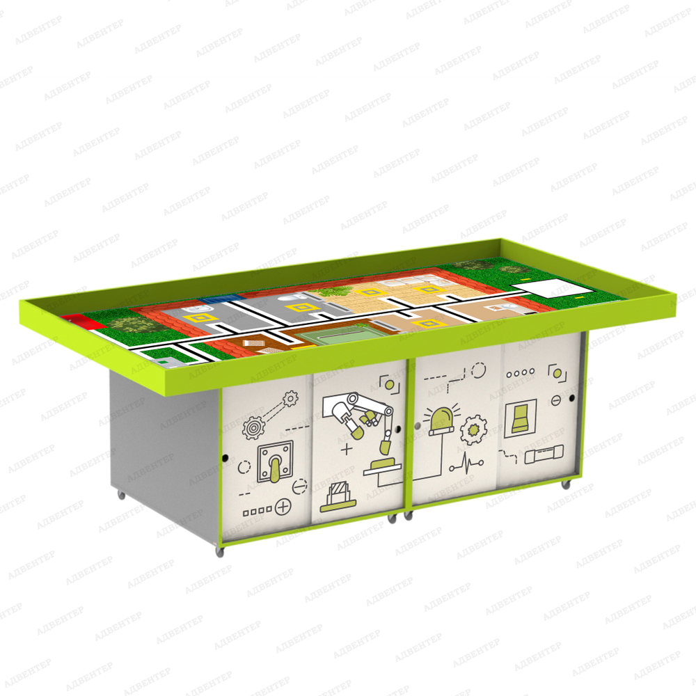 Поле для испытаний и соревнований по робототехнике Elementary