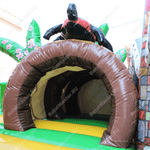 Коммерческий надувной батут "Терем" 9*6*4 м