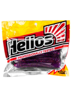 Виброхвост Helios Catcher 3,55"/9 см Black & Pearl 5шт. (HS-2-028)