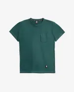 Футболка Hardlunch с карманом темно-зеленая