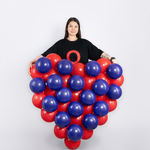 Шар 36" Красный, Пастель / Red 015 Sp