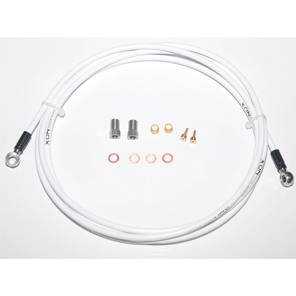 Набор для ремонта гидравлических тормозов AVID JUICY 5/7/Ultimate: белая гидролиния -2,5м + сменные