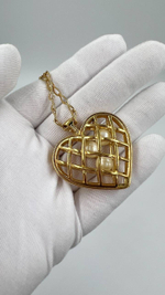 Кулон Сердце с «жемчугом» Avon