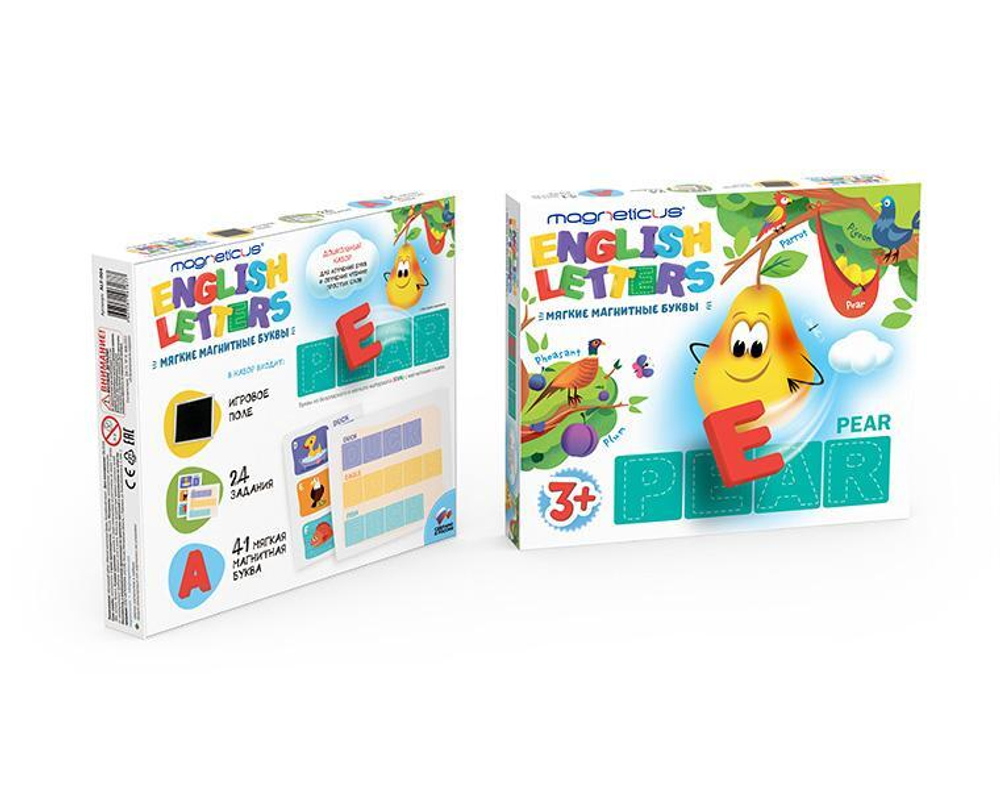Обучающий набор «Мягкие магнитные буквы. Английский язык