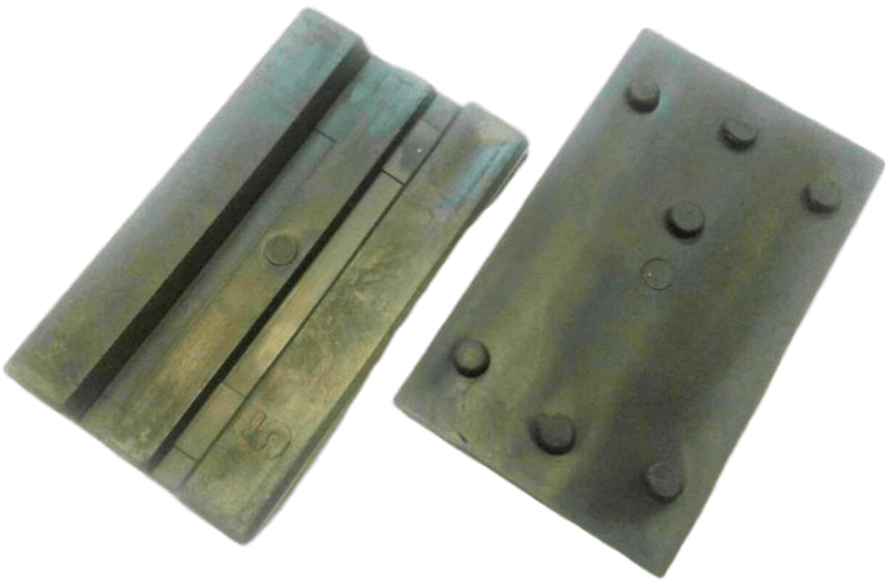 Вкладыш 140х85х6,5 Т-16 7 pin для KONE, Wittur, Klemman, Sodimas Wellmax, ЕЛМ, ЩЛЗ