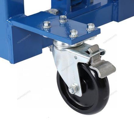 Цена на NORDBERG (N31PE76A) Выпрессовщик шкворней с тележкой, гидравлический с пневмопривод, 75 т