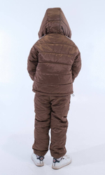 Детский костюм Buba Moncler (brown)