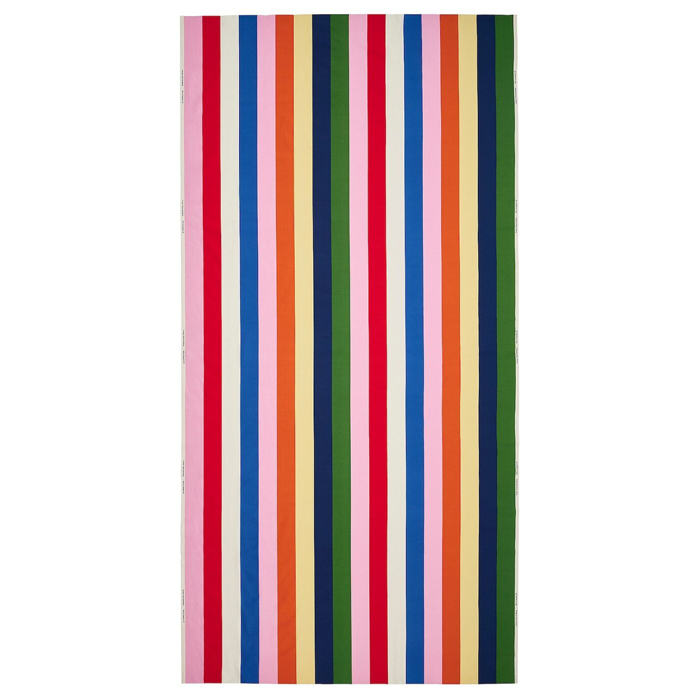 IKEA JÄTTEVÄDD  (ИКЕА ЙÄТТЕВÄДД)  -  Ткань с отделкой, разноцветная, 150x300 см