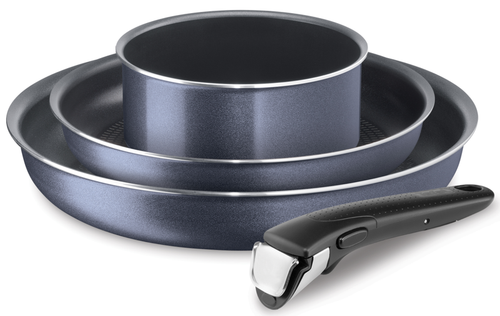 Набор посуды Tefal Ingenio Twinkle Grey 4 предмета 16/22/26см 04180850