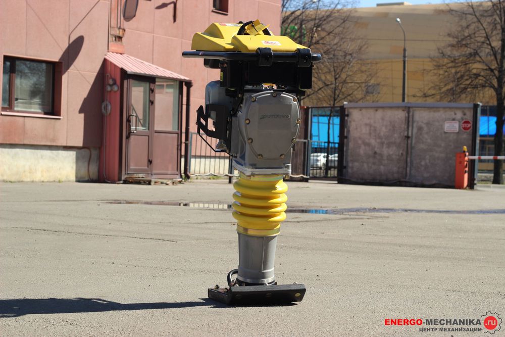 Вибротрамбовка бензиновая Masterpac PMR60H - [60 кг / 10,7 кН / Honda GX100]