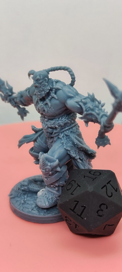 Кротгар Варвар ДнД DnD миниатюры набор Catacombs of Anguish
