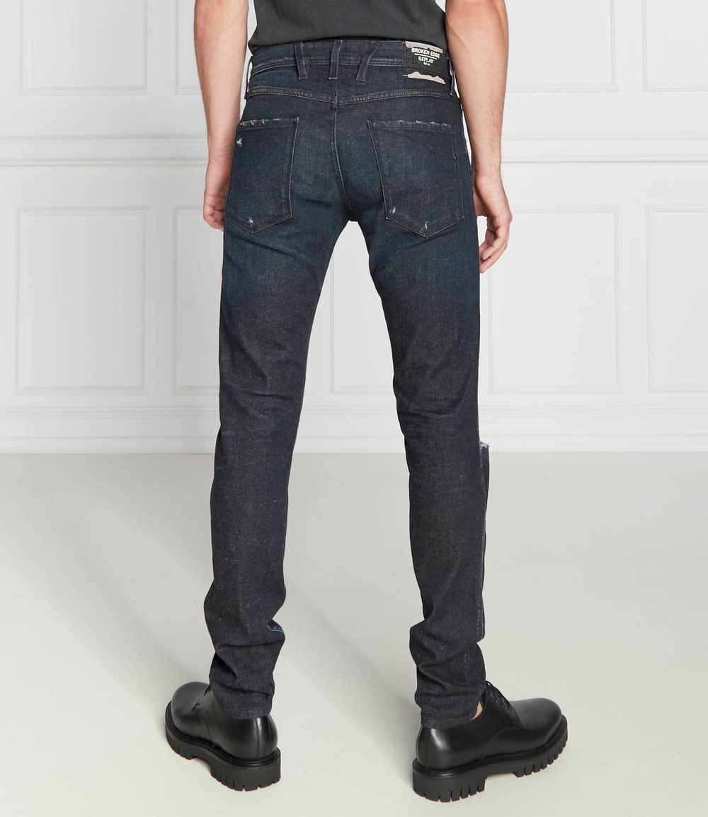 джинсы anbass Replay - темно-синий(M914Y .000.607 30R)