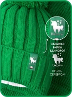 Шапка для девочек и снуд осенняя