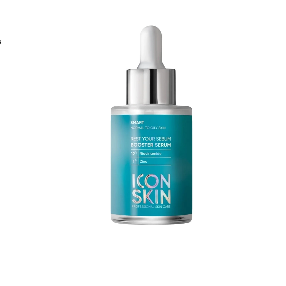 ICON SKIN Сыворотка себорегулирующая Rest Your Sebum Booster Serum 30ml (12574)