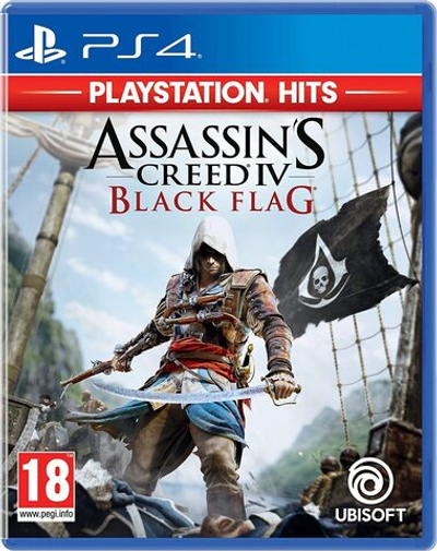 Игра Assassin's Creed IV(4) Black Flag (Черный Флаг)(Хиты PlayStation) (Русская версия) для PlayStation 4