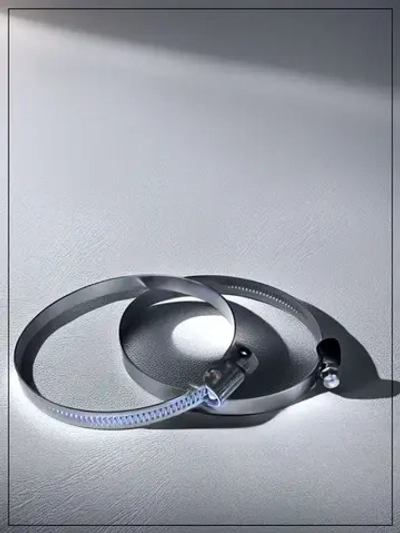 Хомут червячный 8-16 мм, 10 шт. (хомуты металлические для шланга)