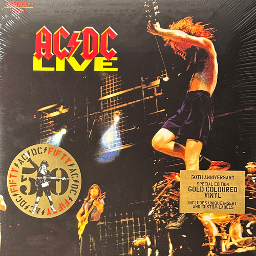 AC/DC ‎– Live 2LP (Европа 2024г.) Gold
