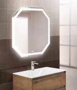 Зеркало BelBagno 80 SPC-OTT-800-800-LED-TCH-WARM с подсветкой с подогревом с сенсорным выключателем
