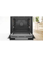 Электрический духовой шкаф Bosch HNG978QB1, 59.4 см, 67 л, 28 режимов, гриль, конвекция, пиролитическая очистка, черный