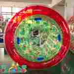 Аттракцион Водный роллер (Гидророллер) "Цветной" ПВХ, 2.2*2*2 м