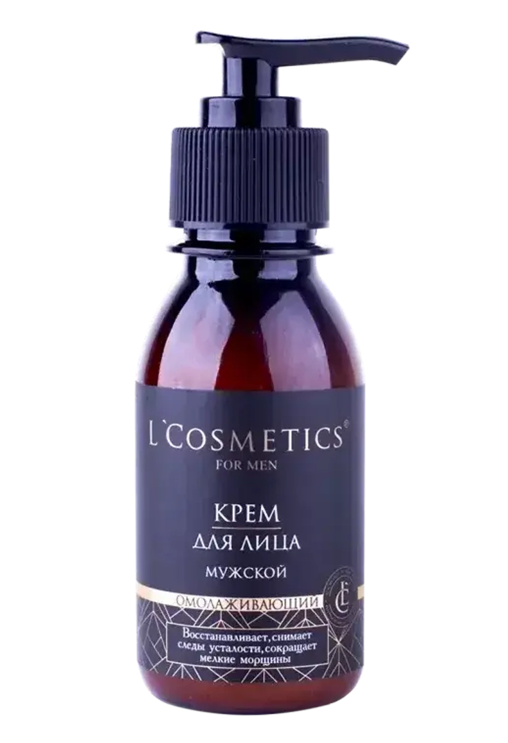 Крем для лица мужской Омолаживающий, ТМ L'COSMETIC