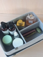 Корзина плетеная с крышкой