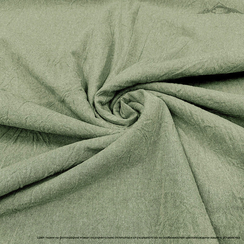Вареный (стираный) хлопок, цв.Оливково-зеленый меланж | ш.250 см | 145 г/м² | хлопок-100%