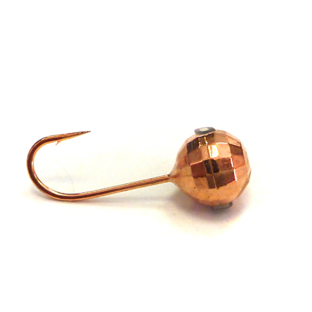 Мормышка вольфрамовая Lucky John ШАР граненный с петелькой 030/31 (5 штук в упаковке)