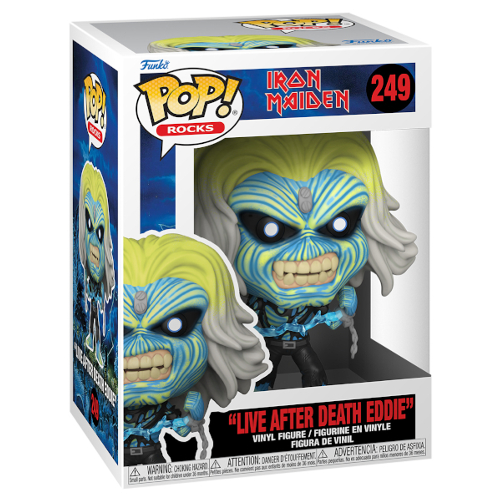 Фигурка Funko POP! Rocks - Iron Maiden Live After Death Eddie