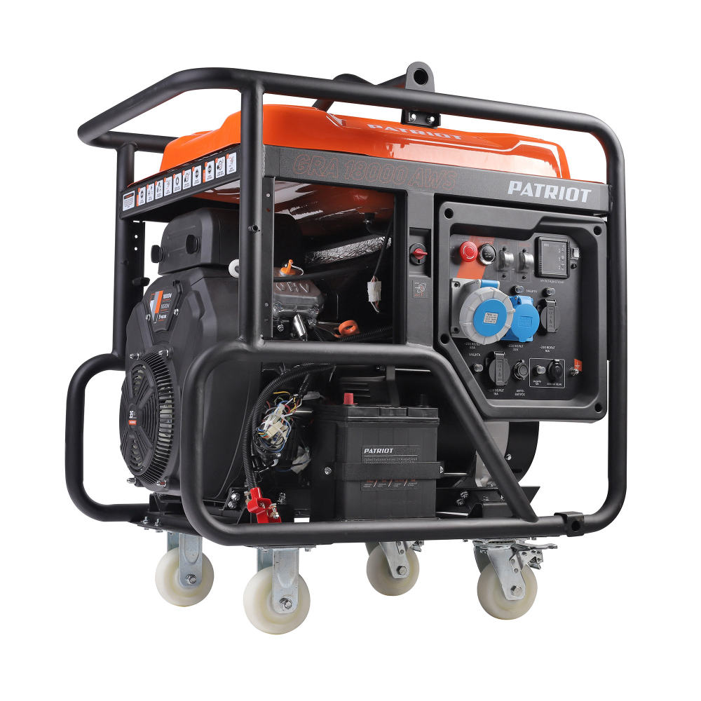 Бензиновый генератор (18 кВт) PATRIOT GRA 18000 AWS