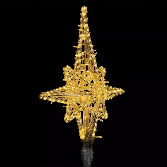 Светодиодная макушка Роза Ветров 75 см., Тепло-Белая, 220В, LTC (LC-13211)