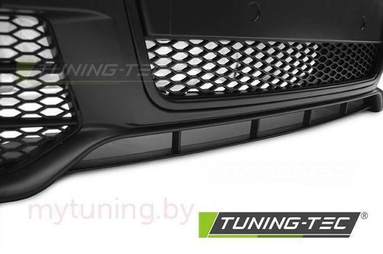 Передний бампер RS STYLE BLACK для Audi A4 B7