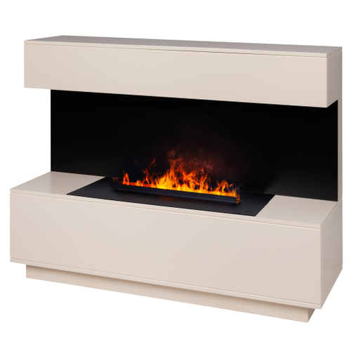 Каминокомплект Real Flame Modern CST630 WT-P614 с очагом 3D Cassette 630 Black Panel