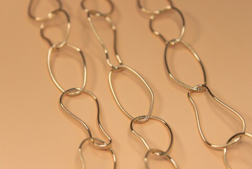 Цепь абстракция позолота