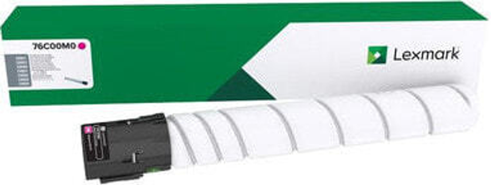 Картридж тонерный пурпурный 1 шт Lexmark 76C00M0