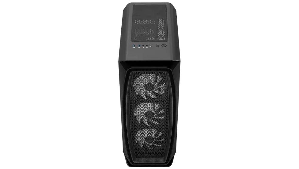 Компьютерный корпус без БП, Aerocool, Aero One Frost-G-BK-v1, ATX/Micro ATX, USB 2*3.0, HD-Audio+Mic, Кулер 4*12см Frost