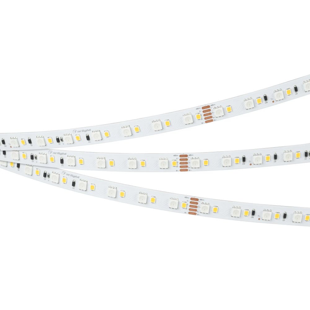 Светодиодная лента IC-BA108-12mm 48V RGBW-Warm (15 W/m, IP20, 5060/2835, 40m) (Arlight, стабилизированная) 029990(2)