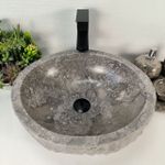 Раковина из мрамора Erozy Grey EM-64522 46*40*15 0187