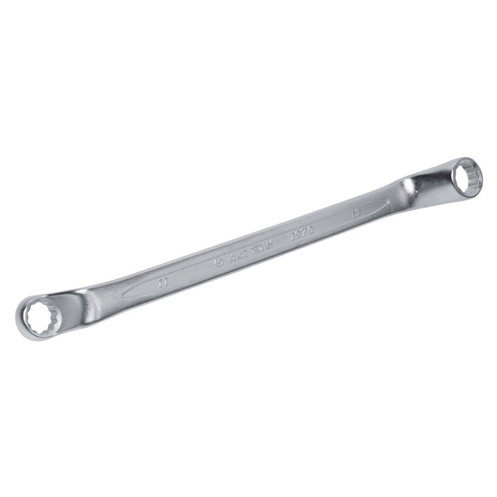 KING TONY (19701113) Ключ накидной изогнутый 11x13 мм