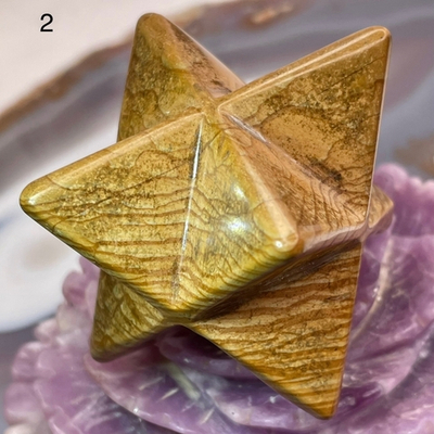 40338 Яшма ореховая Меркаба 40мм